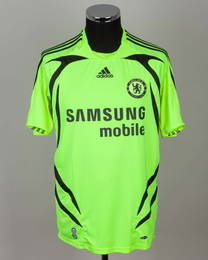 Yellow and black Chelsea short-sleeved shirt