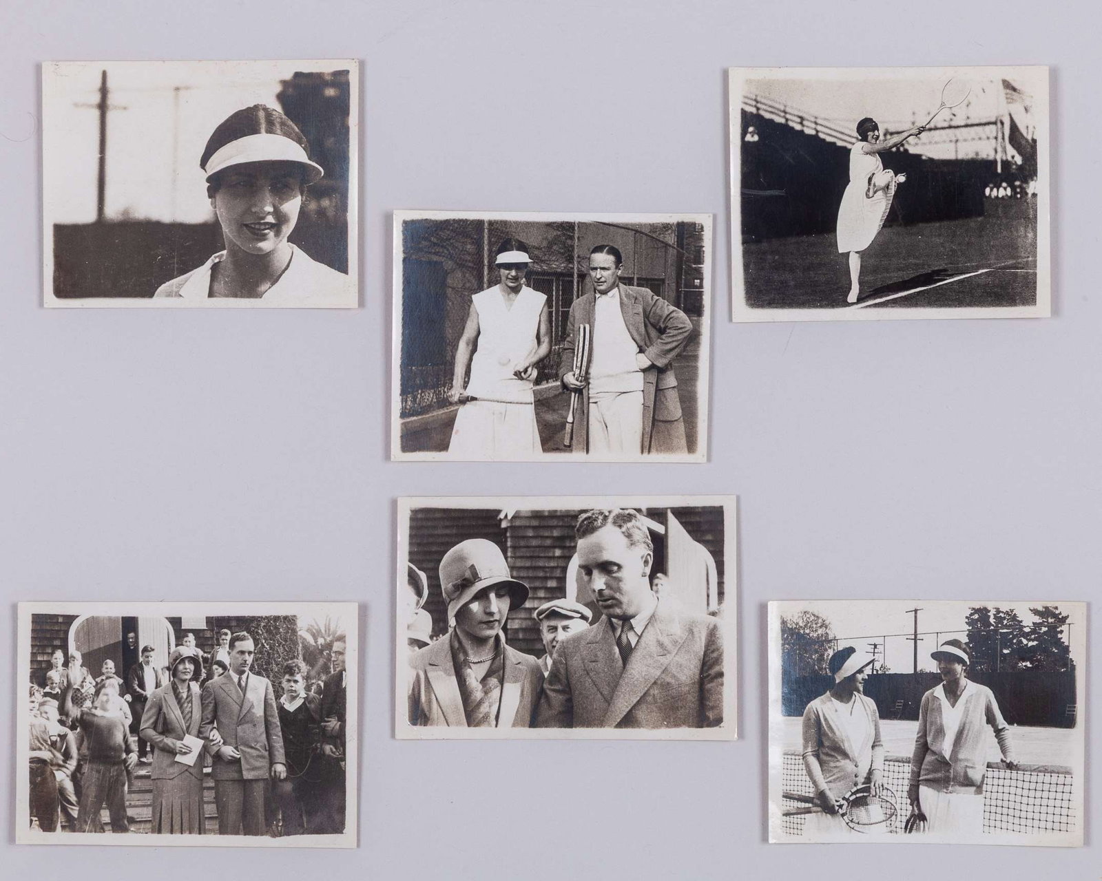 An original press photograph from 1st match at the new centre court, 26th June 1922 - 7