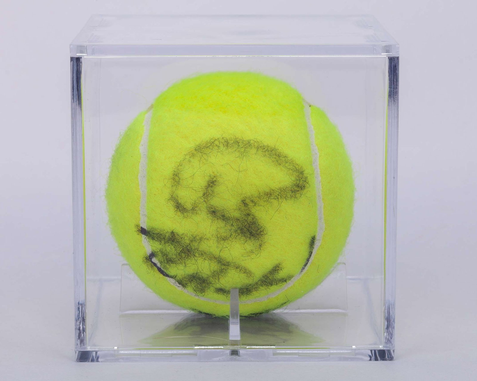 Rafael Nadal an autographed Wimbledon tennis ball, 2010: Rafael Nadal an autographed Wimbledon tennis ball, 2010, with COA from Grant Cantin former Head Groundsman at Wimbledon 