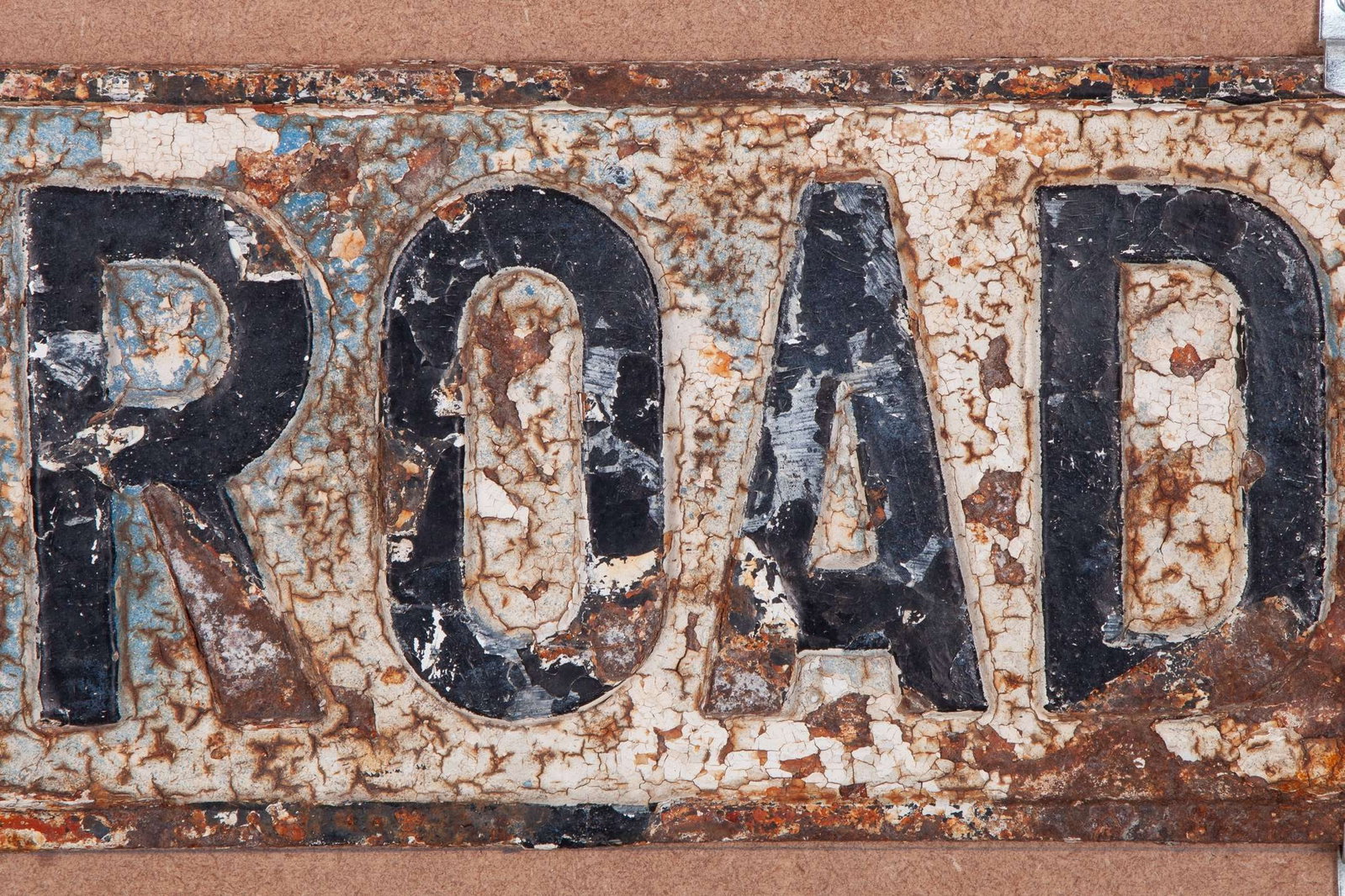 A heavy original cast iron pre First World War street sign, which reads “WORPLE ROAD S.W.20 - 2