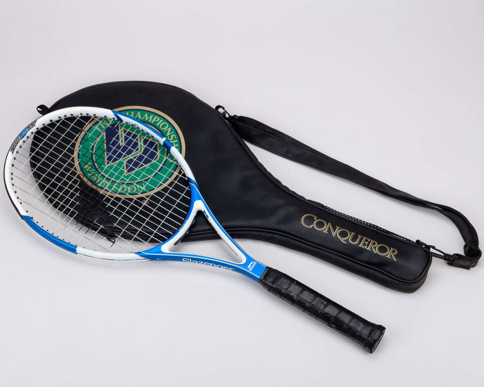 Tim Henman 2007 Davis Cup a Slazenger Type II NX tennis racket - 6