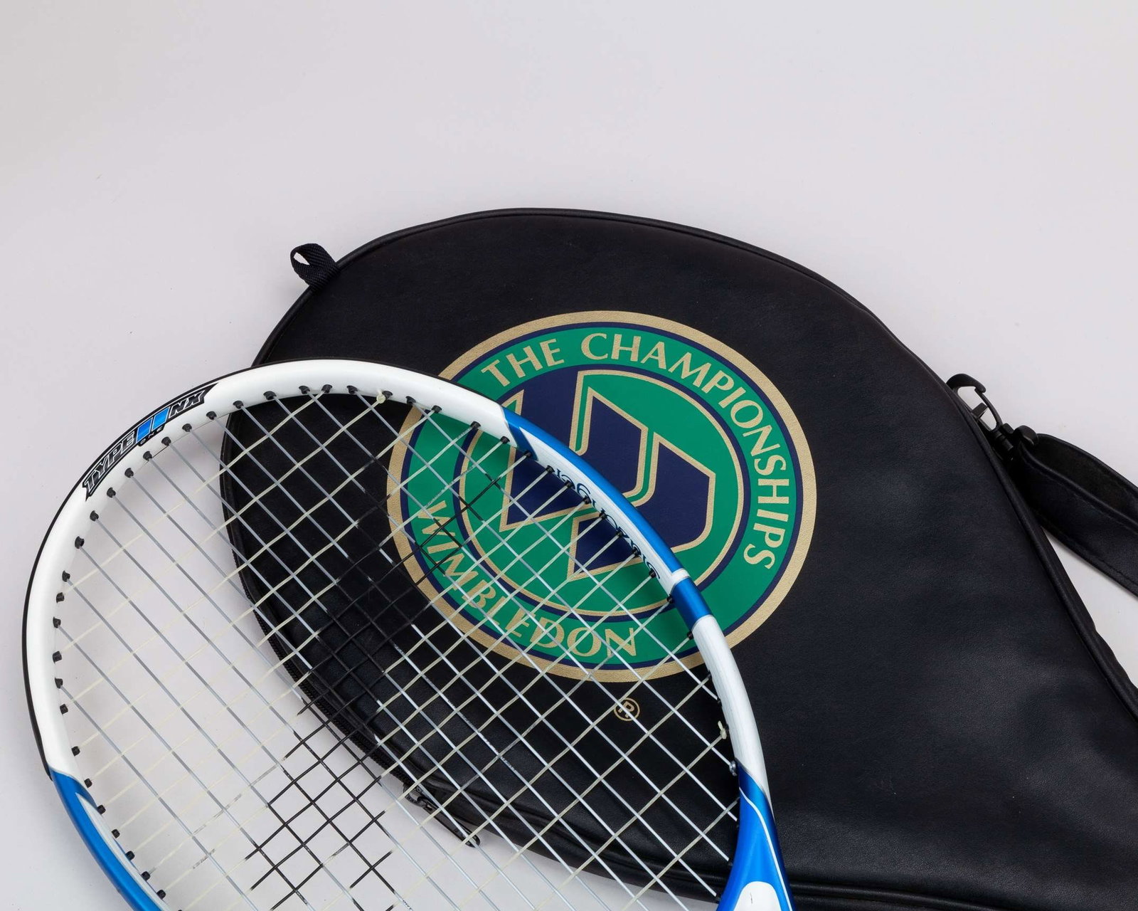 Tim Henman 2007 Davis Cup a Slazenger Type II NX tennis racket - 7