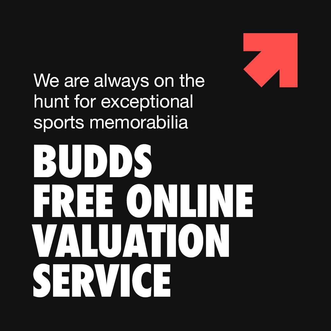 Online Valuations: We’re on the lookout for iconic items from legendary moments in sport: Online Valuations: We’re on the lookout for more iconic items from legendary moments in sport for our upcoming auctions. Whether you're looking to get an entire collection or individual items va