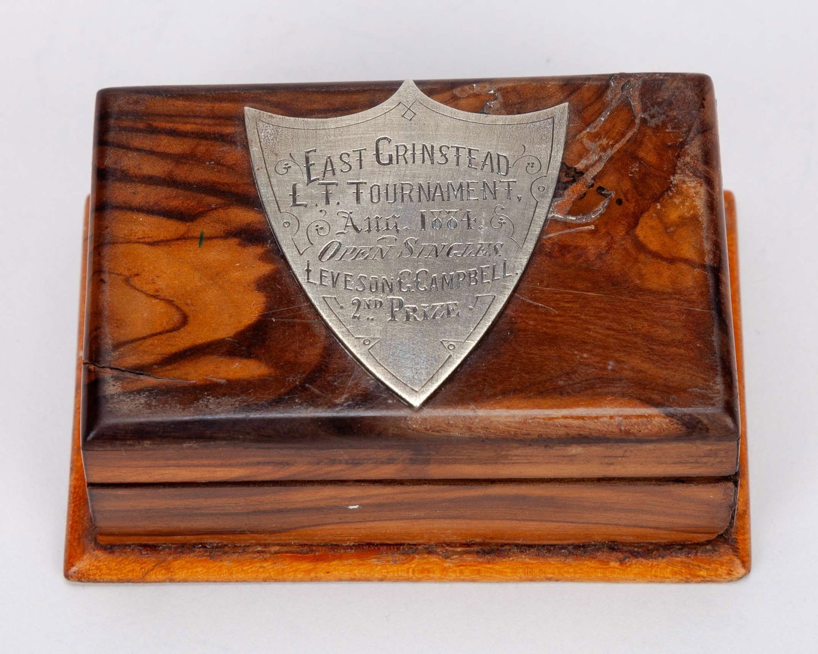Frank Wilde a specimen wood stationary box - 6