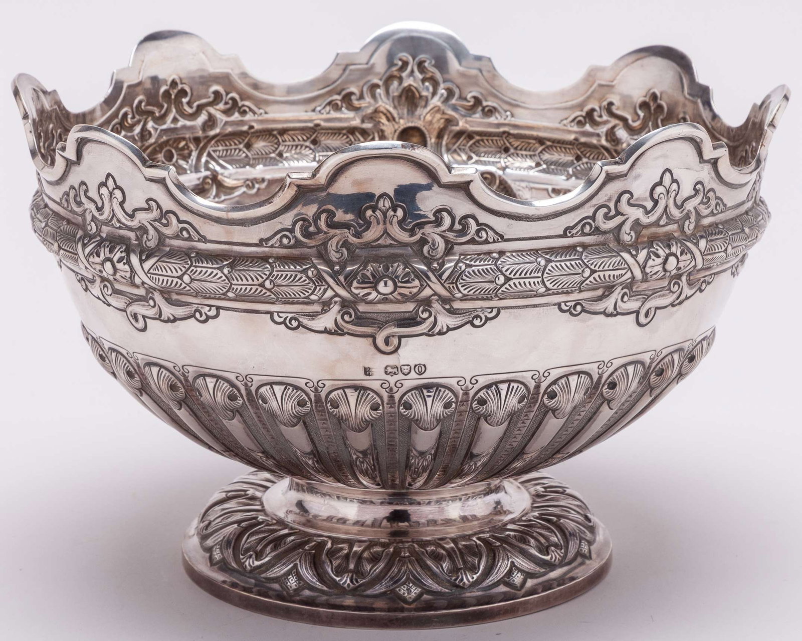 A silver lawn tennis rose bowl trophy awarded to Harold Mahony, 1890 - 2