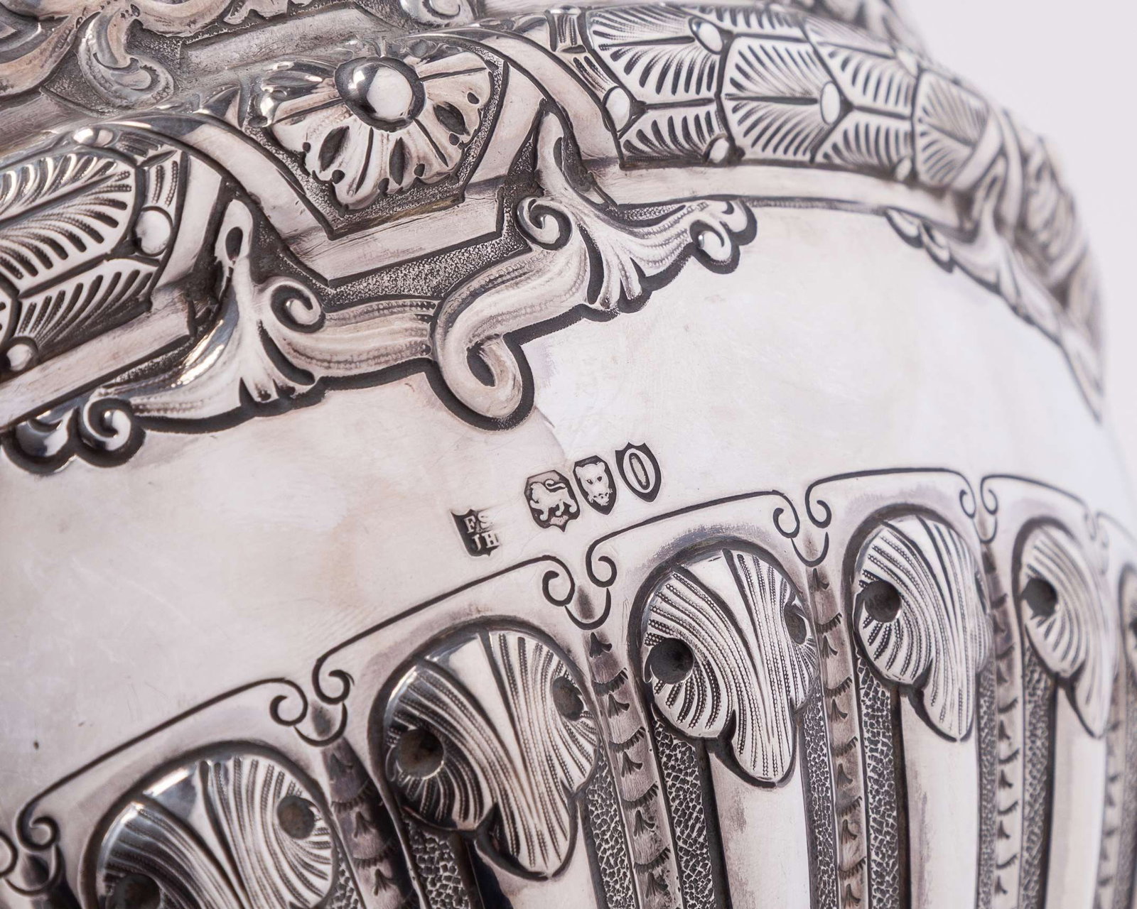 A silver lawn tennis rose bowl trophy awarded to Harold Mahony, 1890 - 3