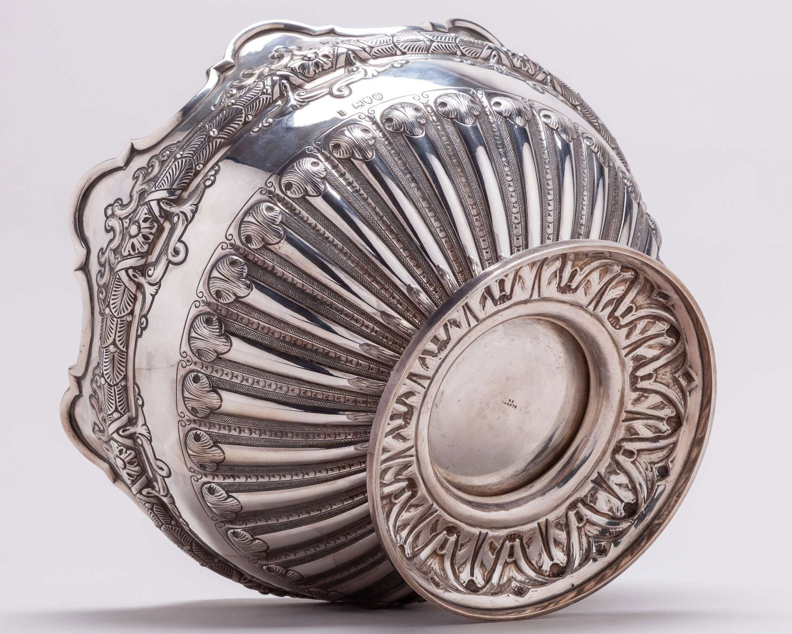 A silver lawn tennis rose bowl trophy awarded to Harold Mahony, 1890 - 7