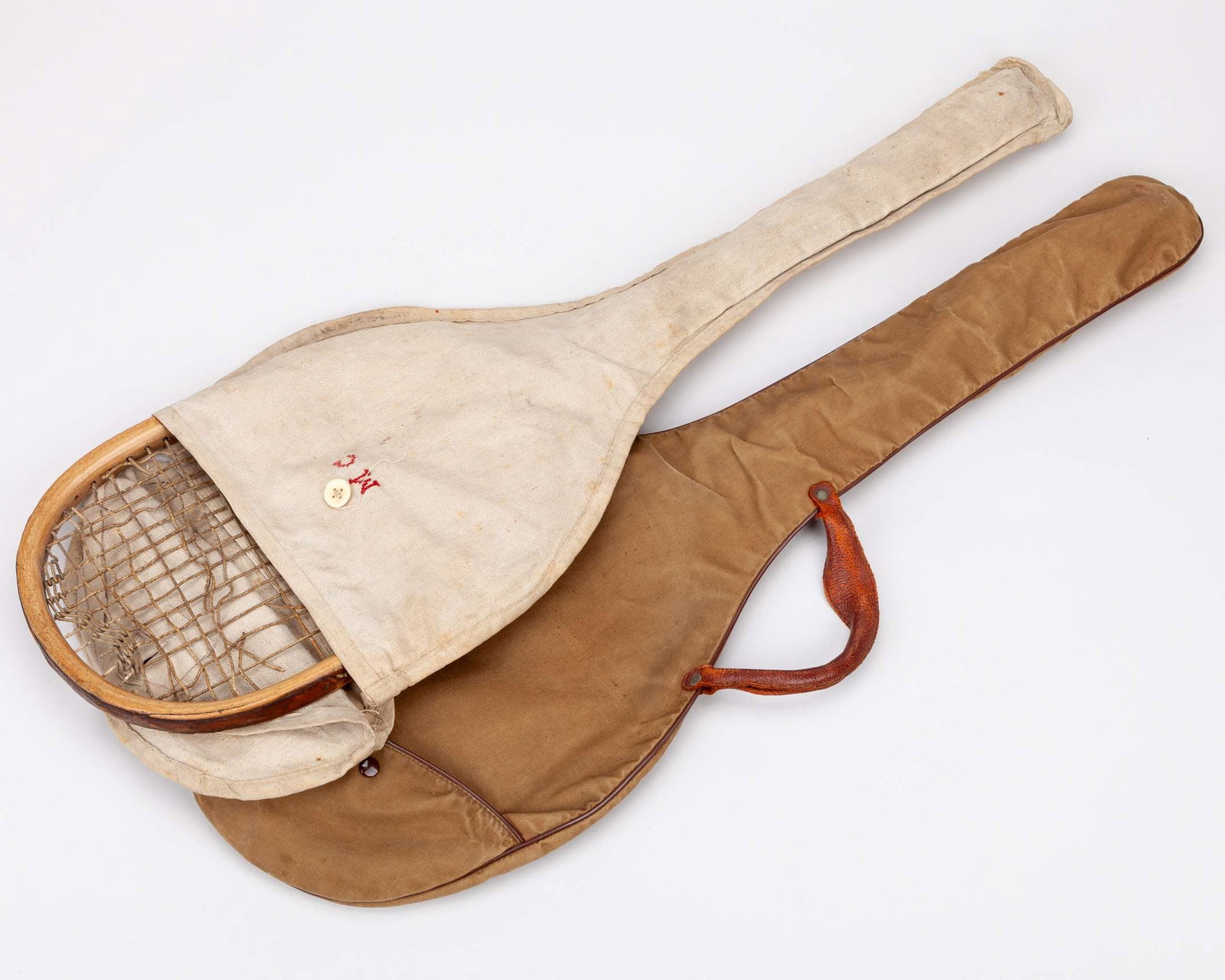A Wrinch & Sons early offset lawn tennis racket - 2
