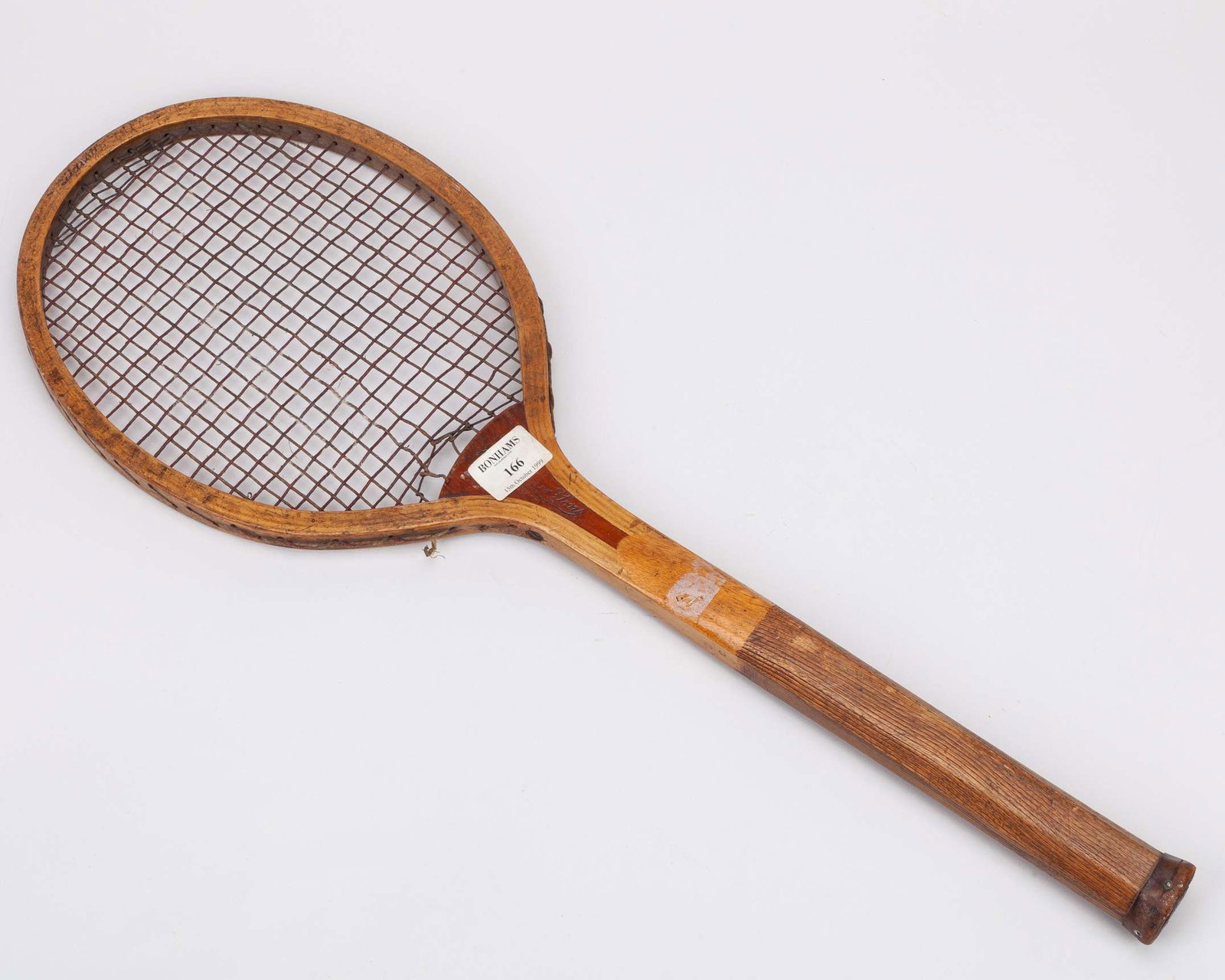 T. H. Prosser & Sons wooden tennis racket and two others - 4