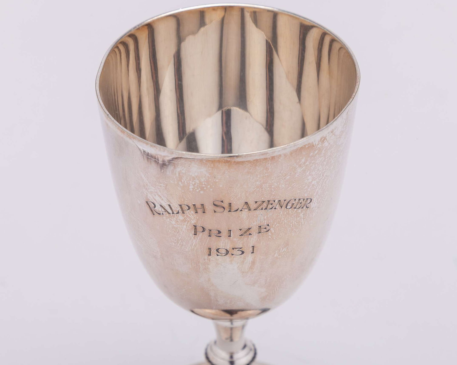 White-metal Carters Tested Seeds Raynes Park 1927 trophy - 5