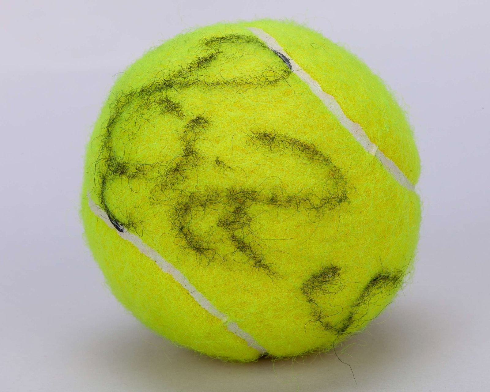 Roger Federer an autographed Wimbledon tennis ball, 2003 - 2