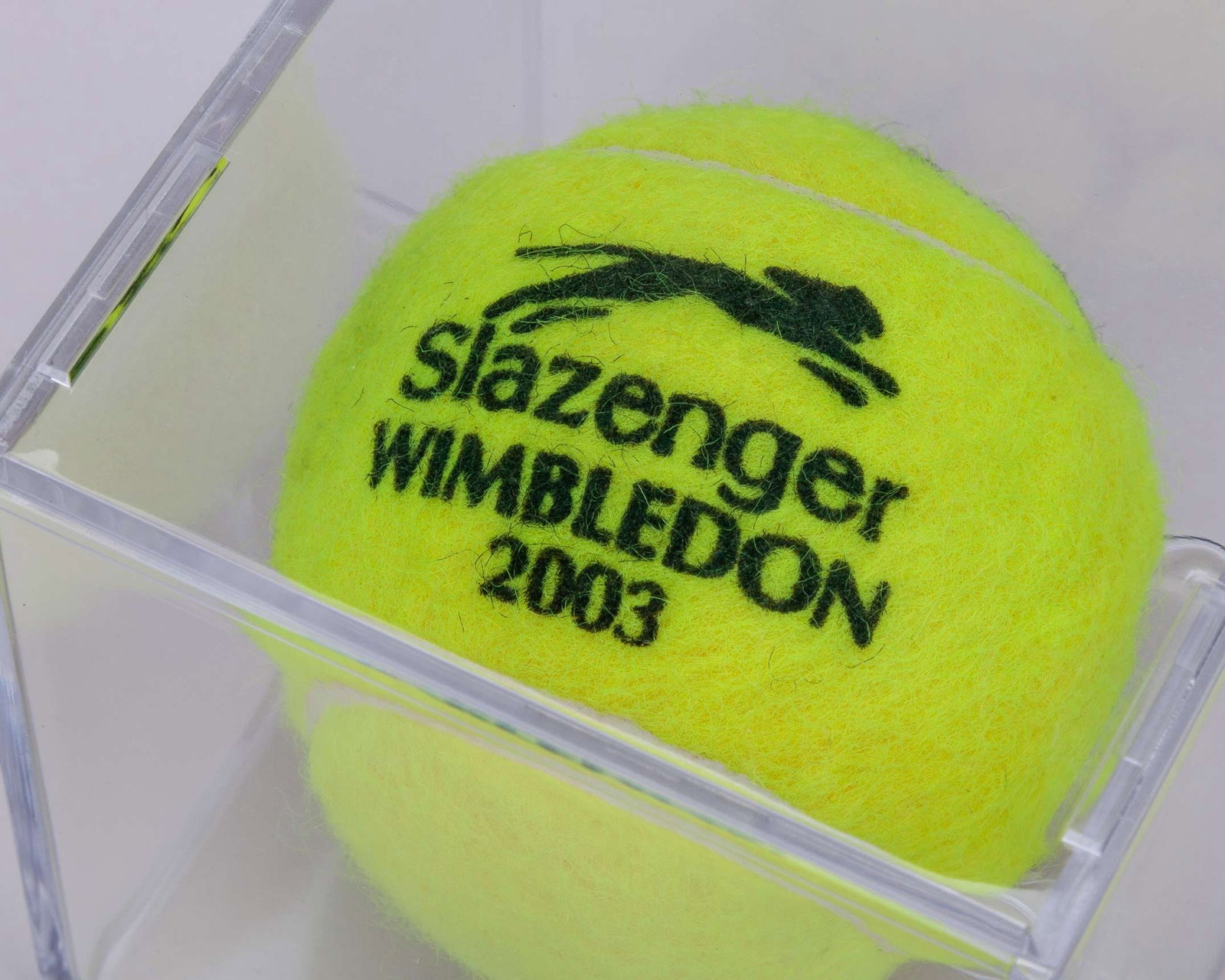 Roger Federer an autographed Wimbledon tennis ball, 2003 - 3