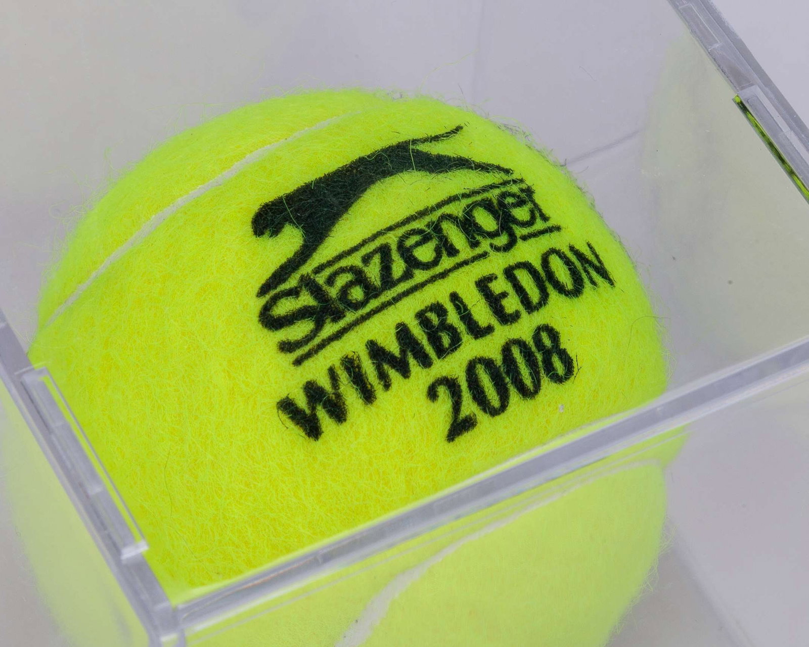Rafael Nadal an autographed Wimbledon tennis ball, 2008 - 3
