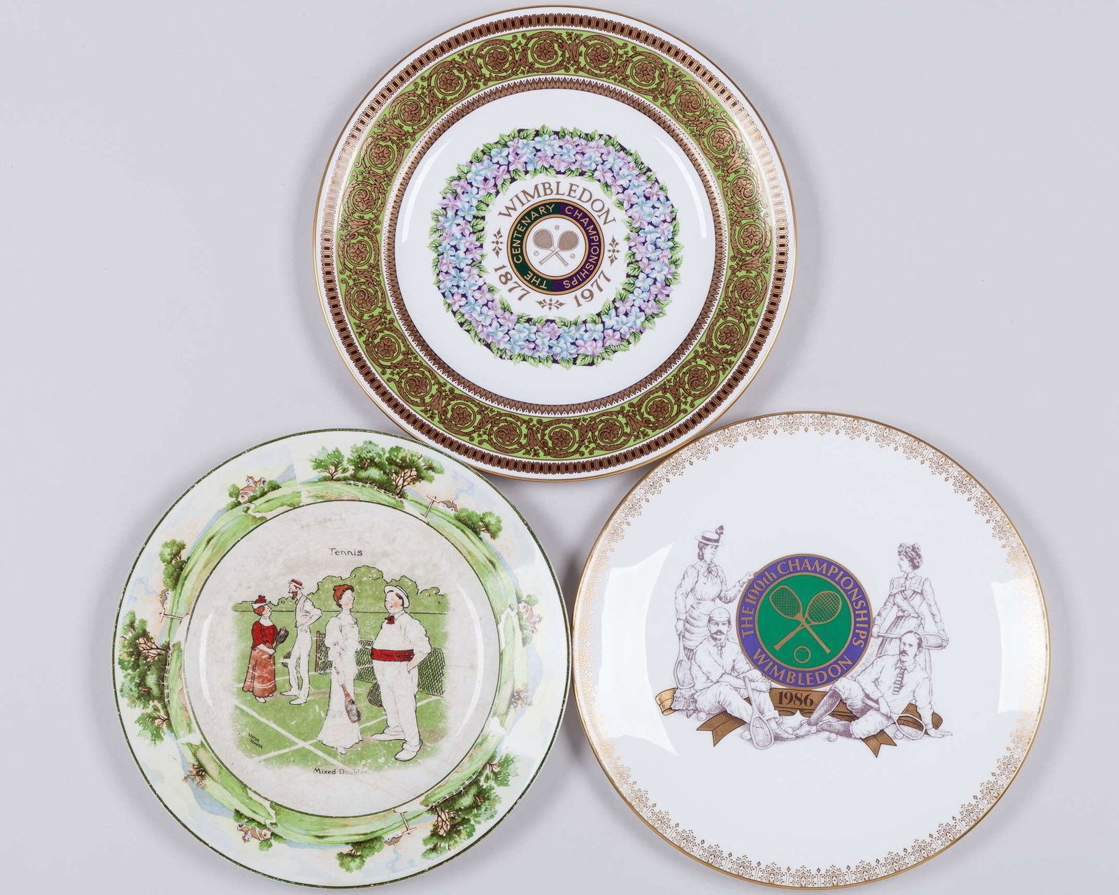 A copper dish commemorating the Coronation Championships at Wimbledon in 1953 - 3