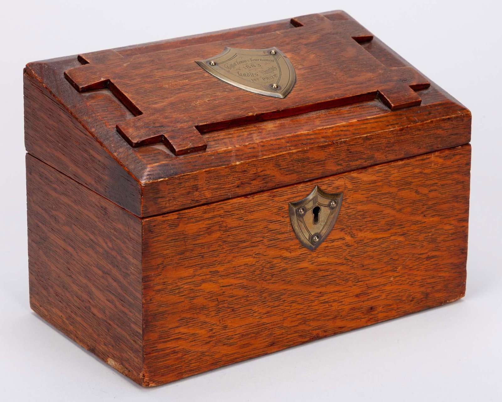 A first prize for the “Moffat Tennis Tournament, Ladies' Singles, 1883 - 2
