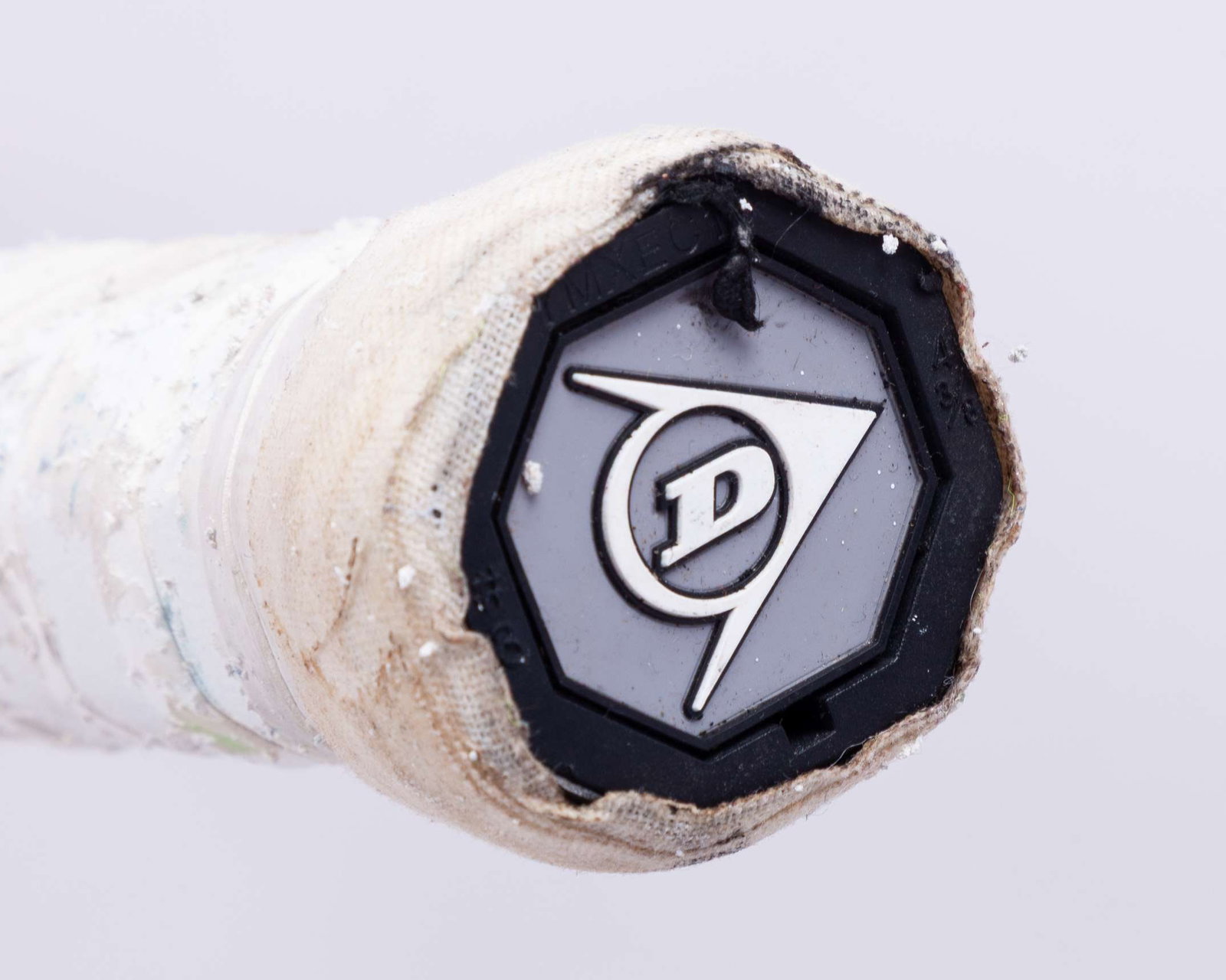 A Dunlop 1 Hundred tennis racket, the handle autographed by Bjorn Borg - 9