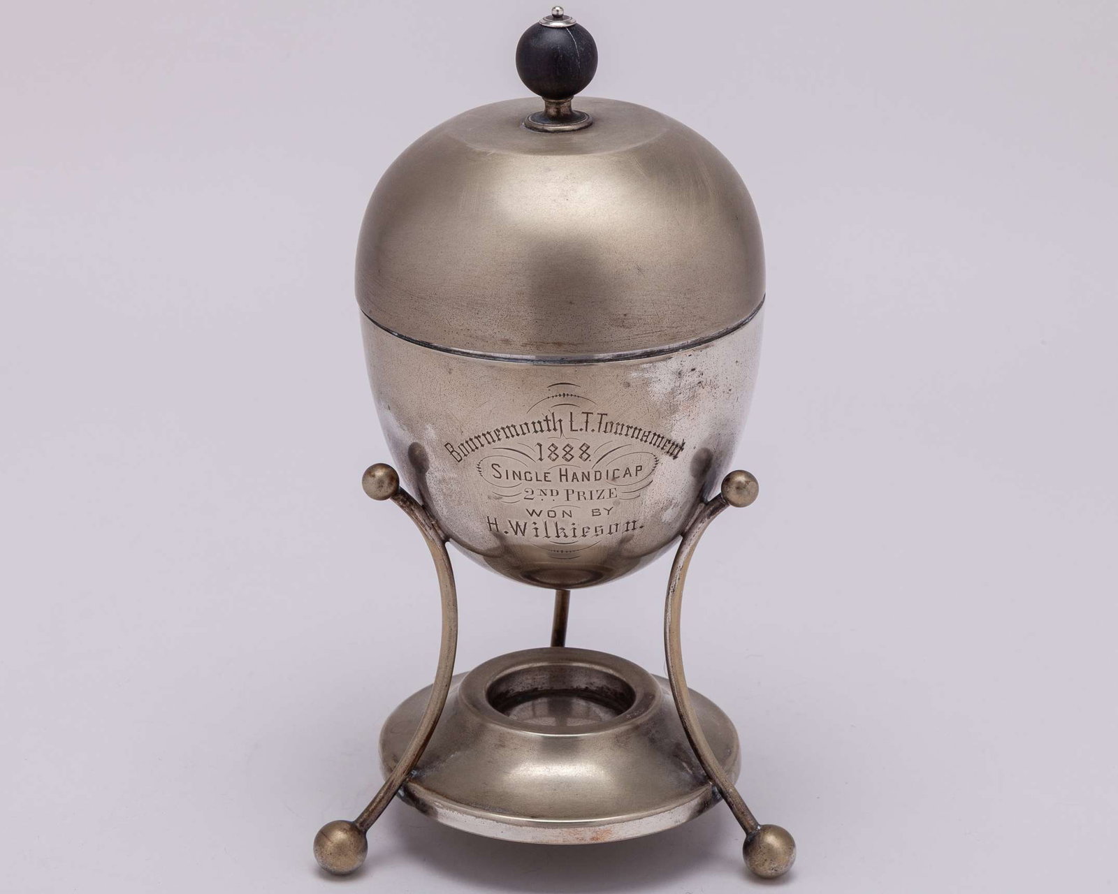 A Gentlemen's Open Doubles 2nd Prize trophy, 1894 - 5