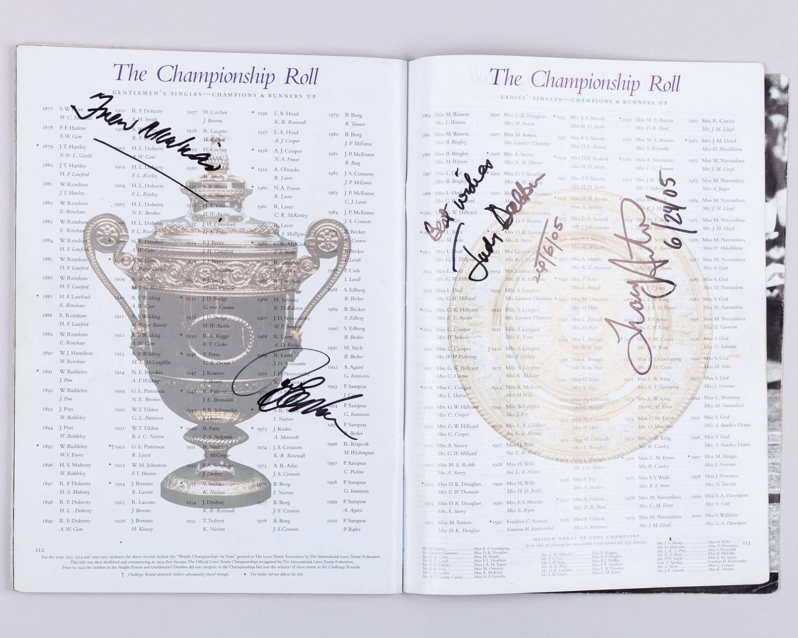 A collection of tennis and other sporting autographs - 10