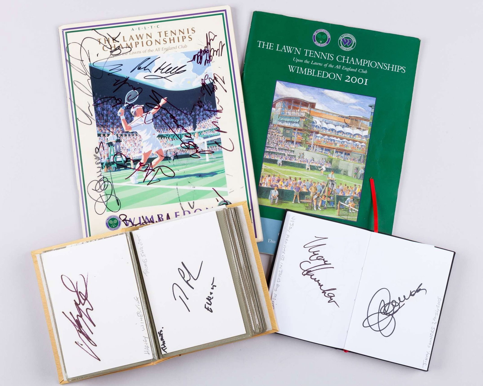 A collection of tennis and other sporting autographs (1 of 11)