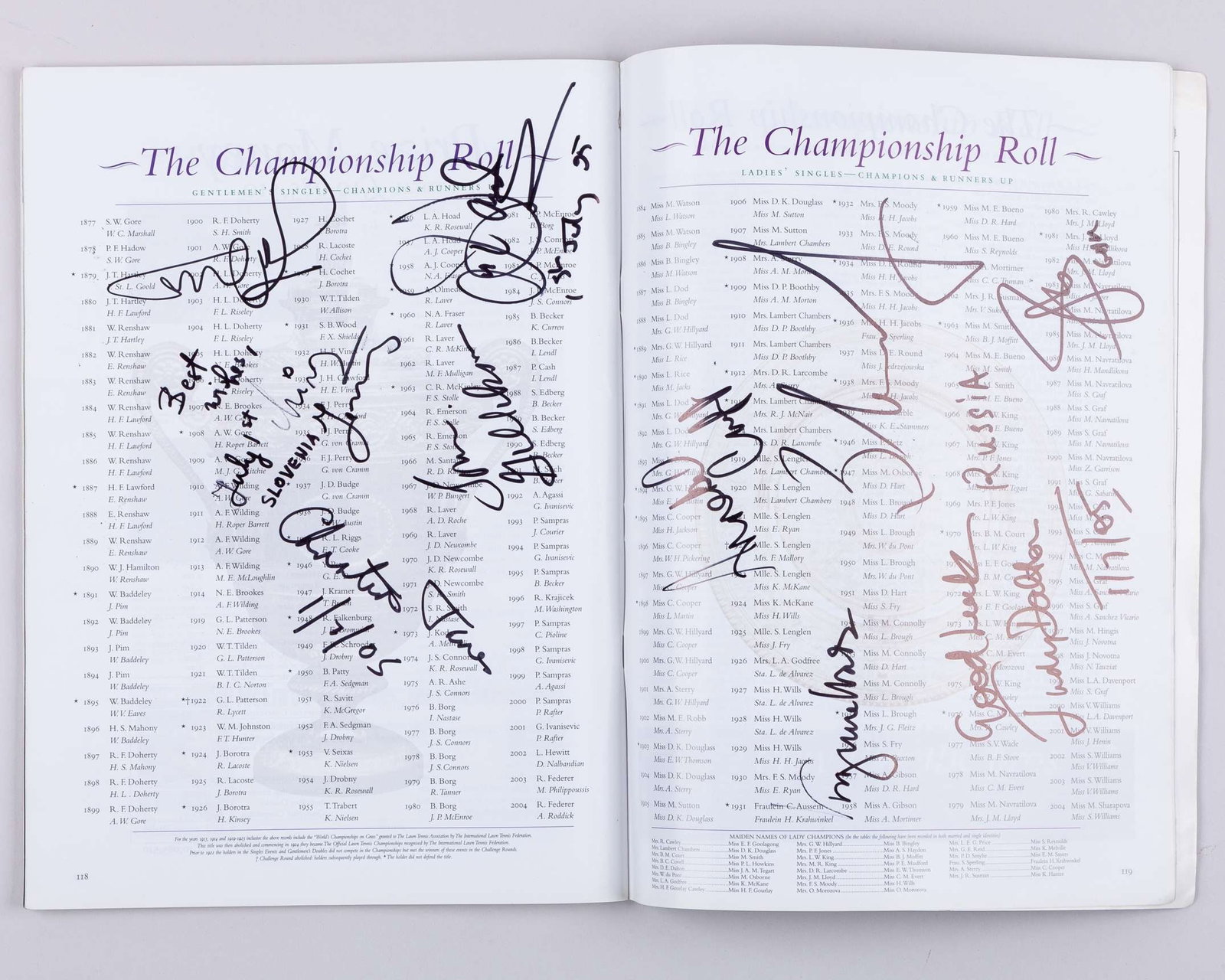 A collection of tennis and other sporting autographs - 6