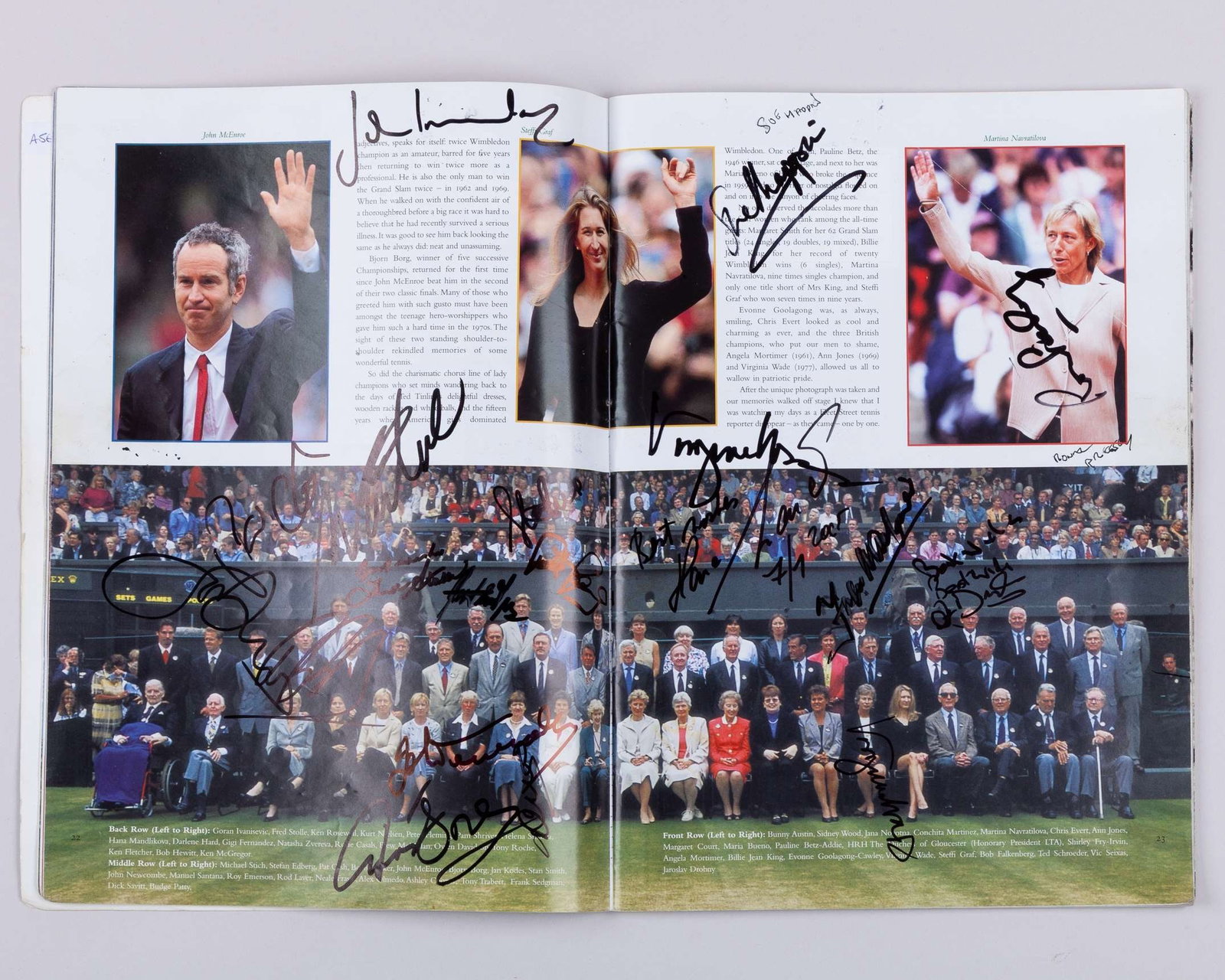 A collection of tennis and other sporting autographs - 9