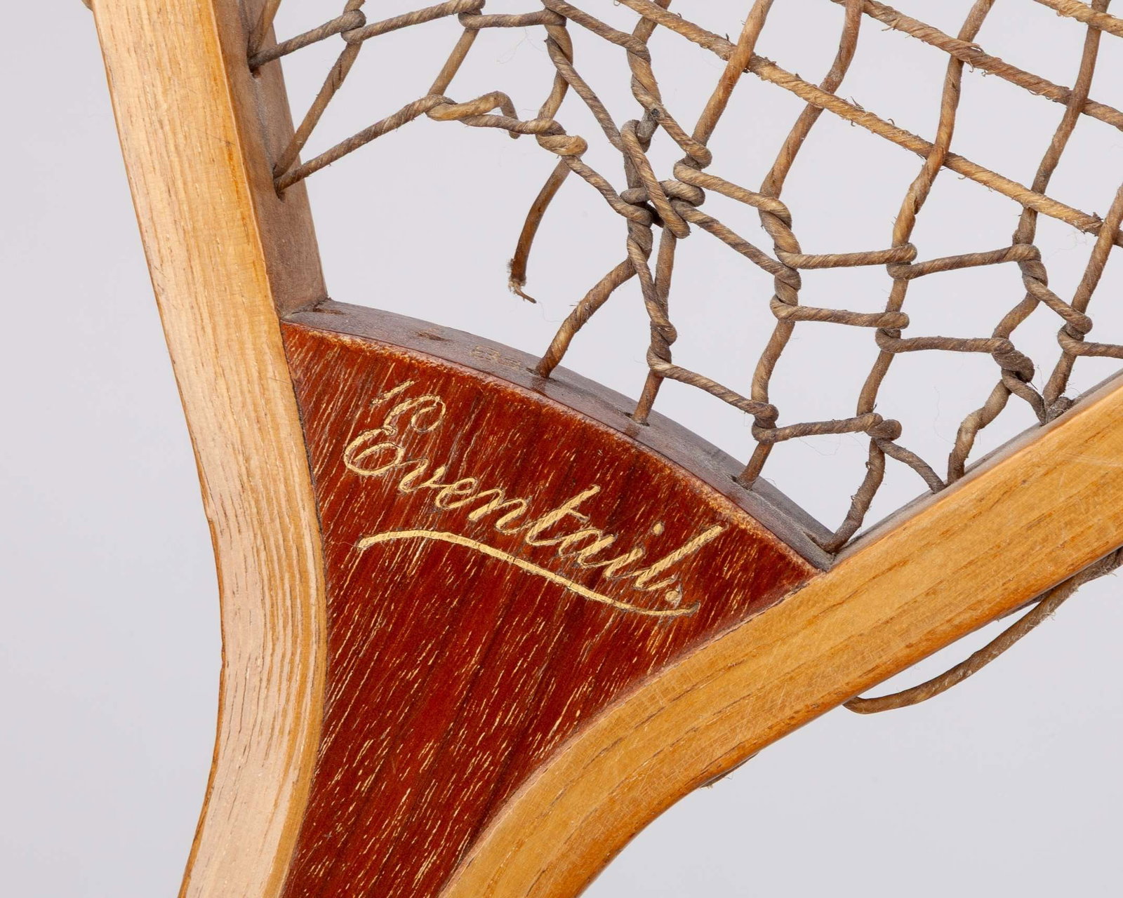 Two classic tennis rackets both with unusual handles - 3