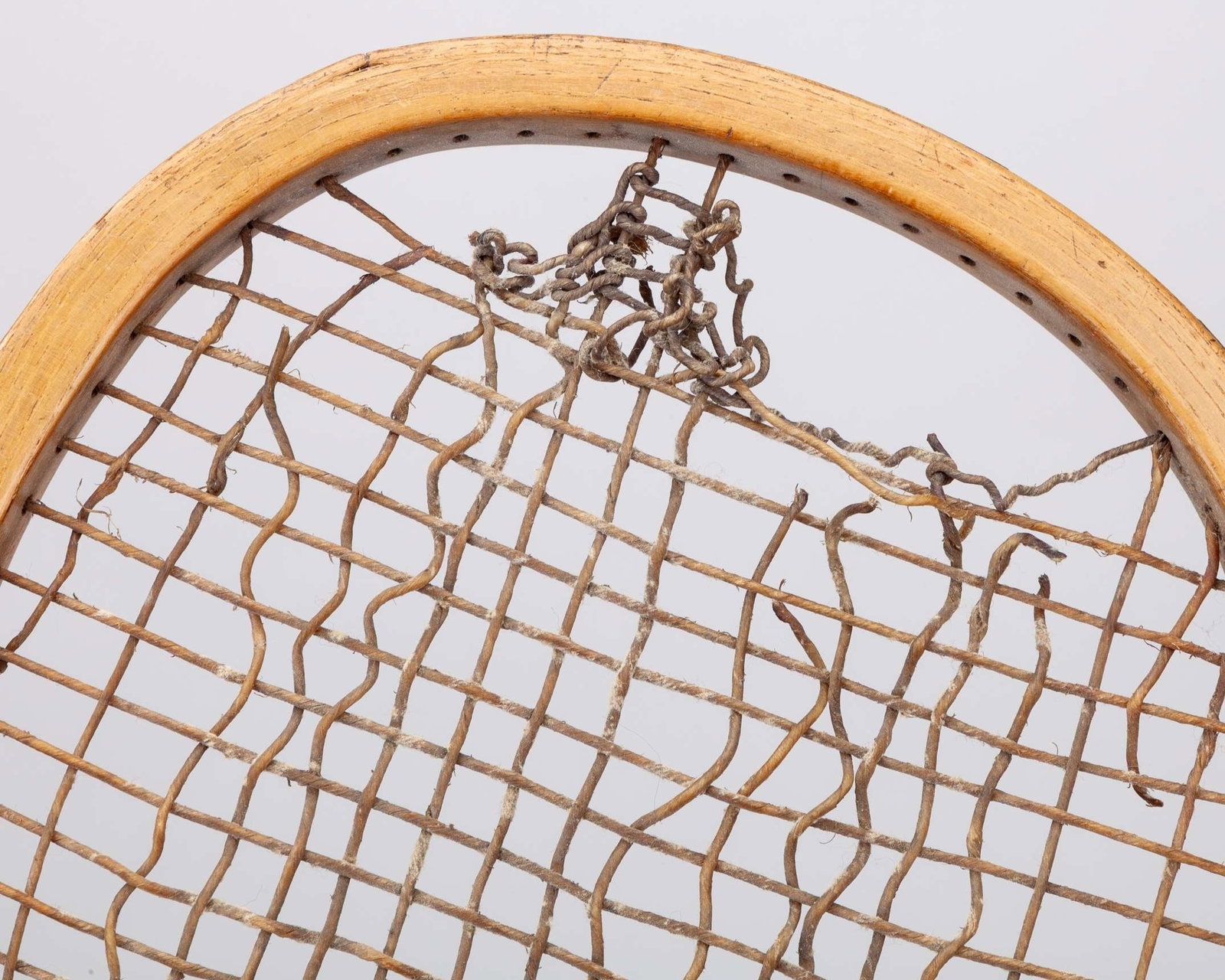 Two classic tennis rackets both with unusual handles - 4