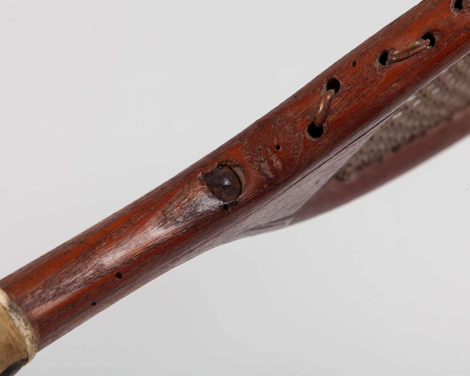 Rare seminal demi-paume 18th century real tennis racquet by Antoine Henry MASSON (1735-1793) - 12