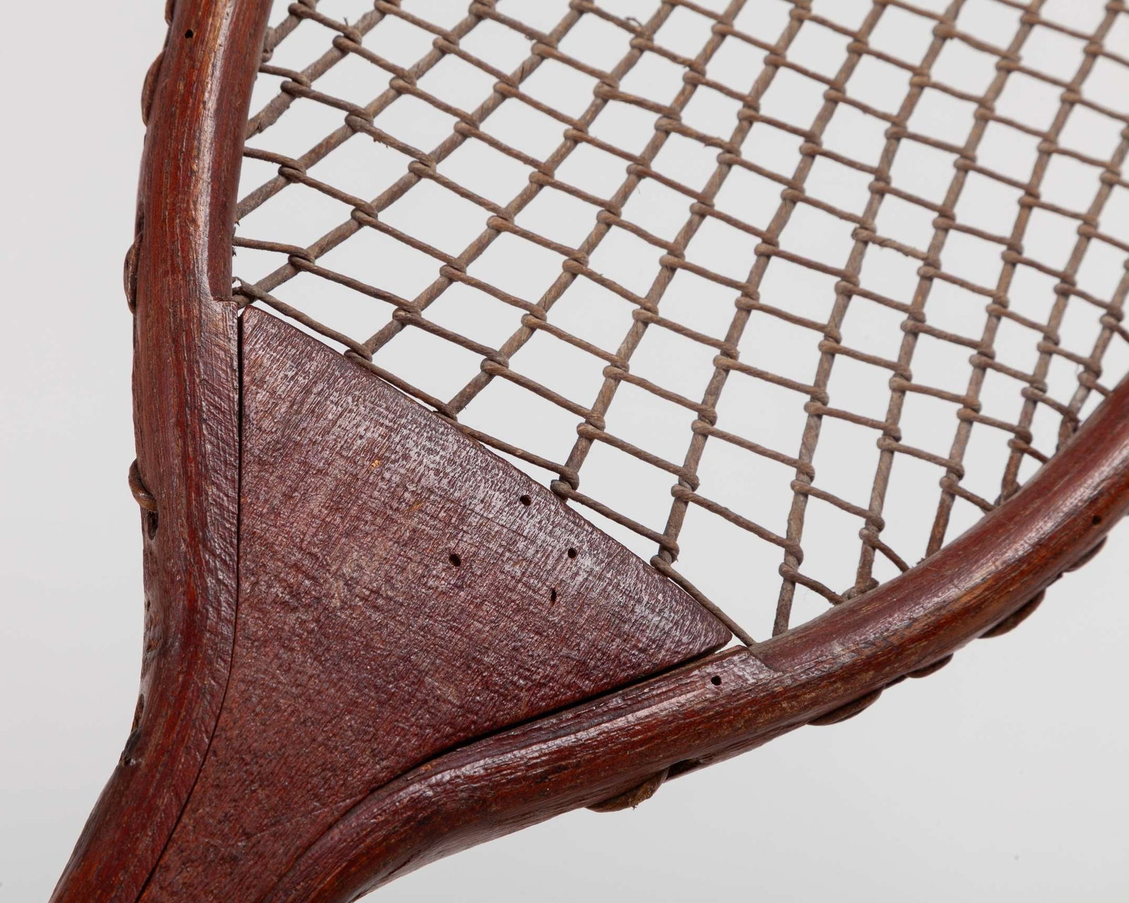 Rare seminal demi-paume 18th century real tennis racquet by Antoine Henry MASSON (1735-1793) - 7