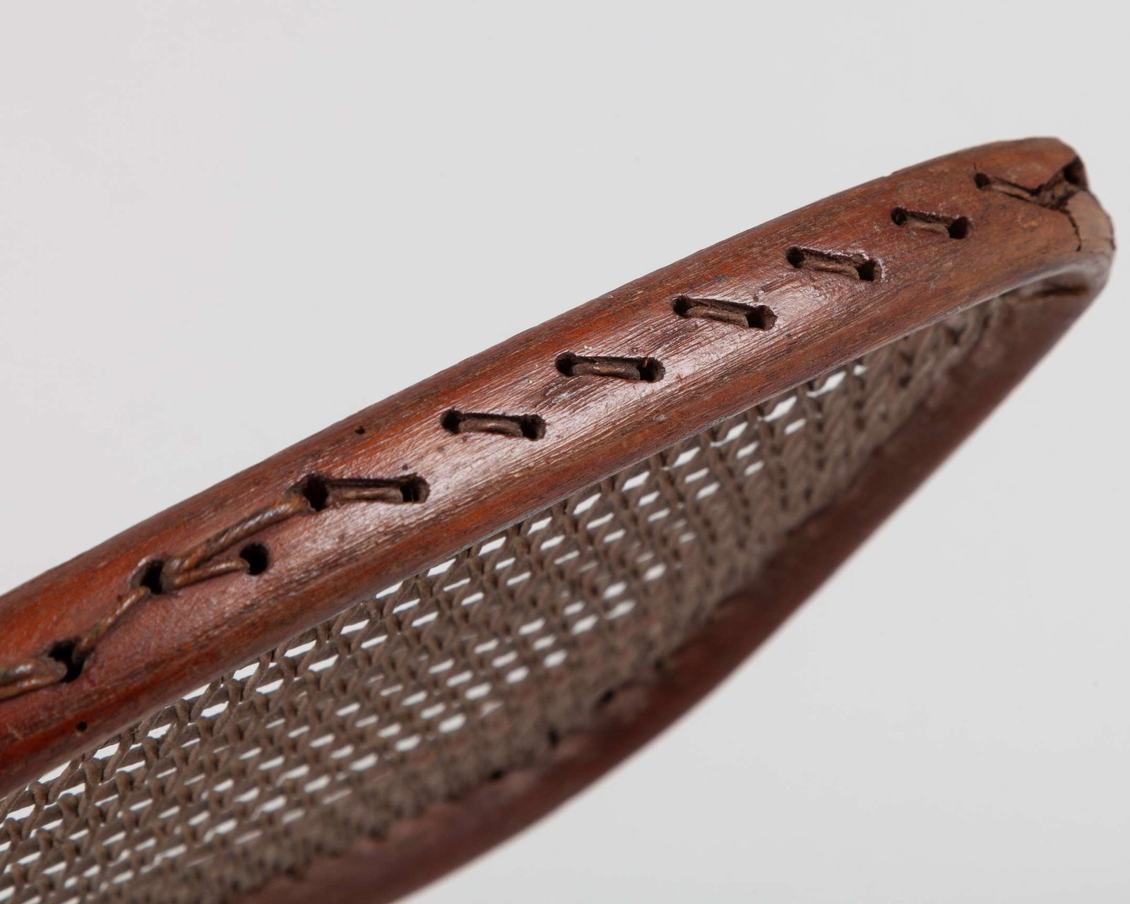 Rare seminal demi-paume 18th century real tennis racquet by Antoine Henry MASSON (1735-1793) - 8