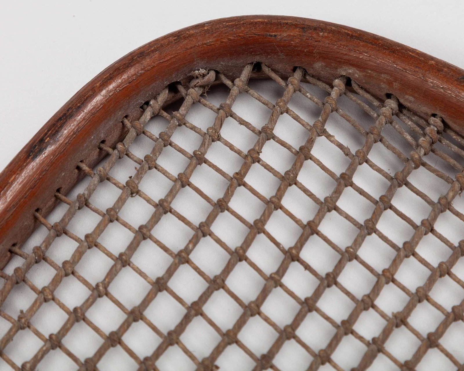Rare seminal demi-paume 18th century real tennis racquet by Antoine Henry MASSON (1735-1793) - 9