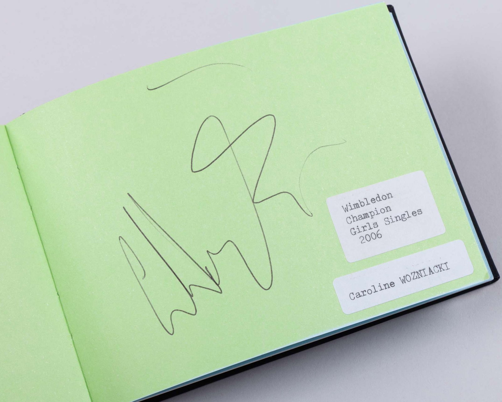 Two tennis autograph albums, approx. 130 autographs - 6