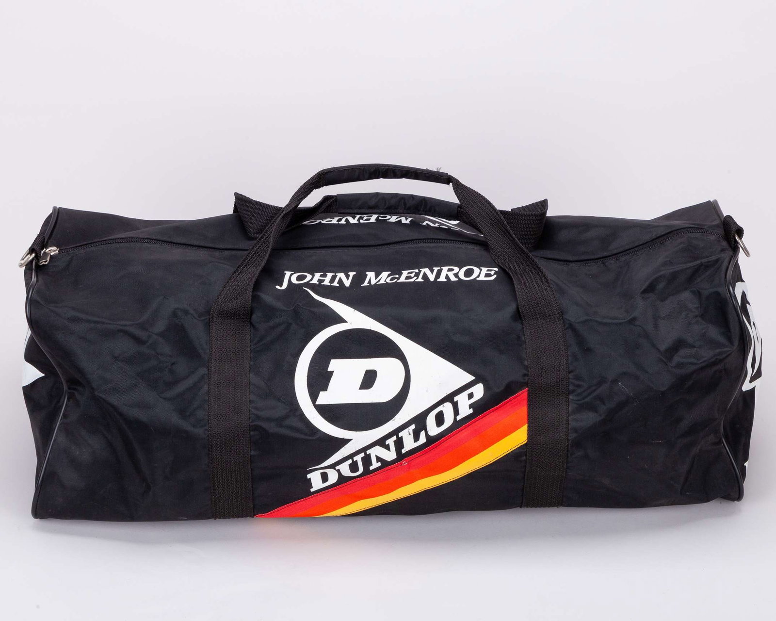 John McEnroe black Dunlop equipment duffle bag - 3