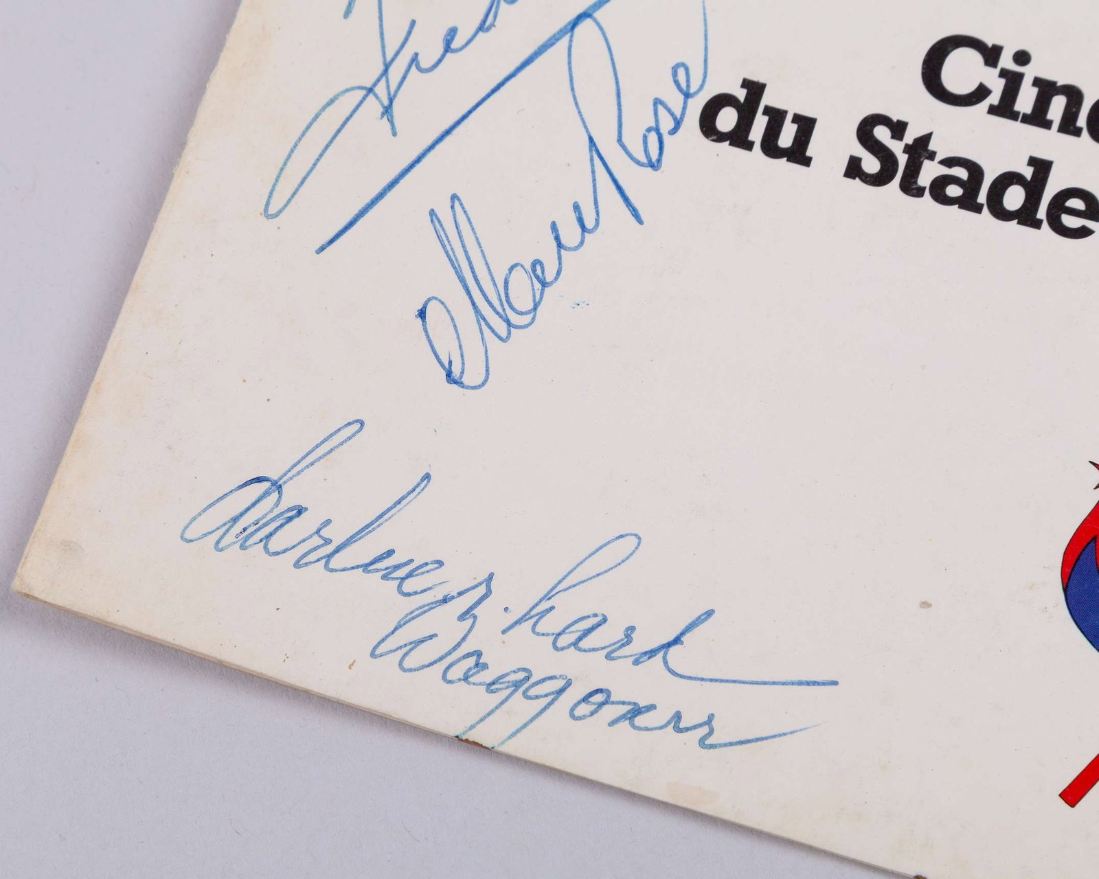 An autographed postal cover commemorating the 50th anniversary of Roland Garros 1928-1978 - 6
