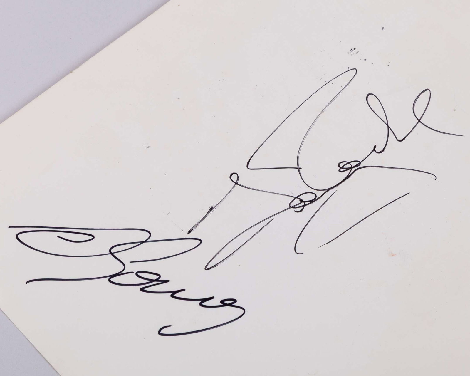 An autographed postal cover commemorating the 50th anniversary of Roland Garros 1928-1978 - 8