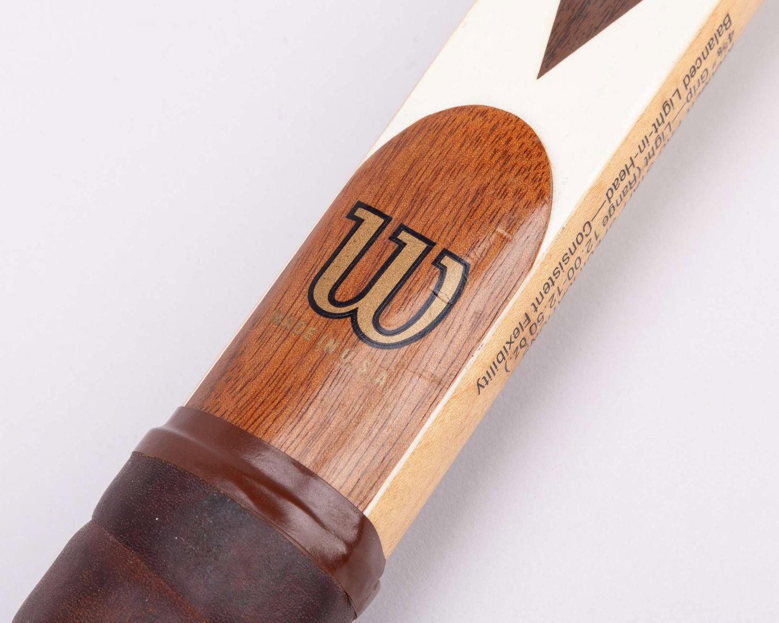 John McEnroe smashed and autographed Wilson Jack Kramer tennis racket, Wimbledon c.1977-80 - 5