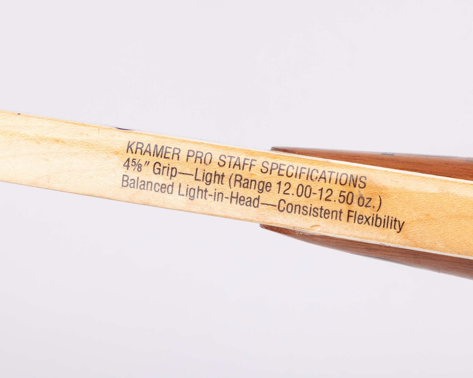 John McEnroe smashed and autographed Wilson Jack Kramer tennis racket, Wimbledon c.1977-80 - 6