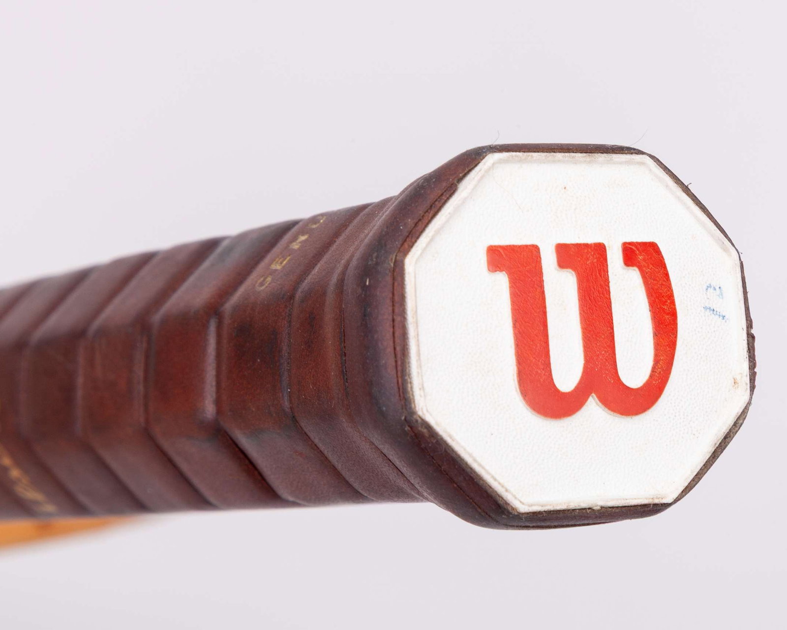 John McEnroe smashed and autographed Wilson Jack Kramer tennis racket, Wimbledon c.1977-80 - 8