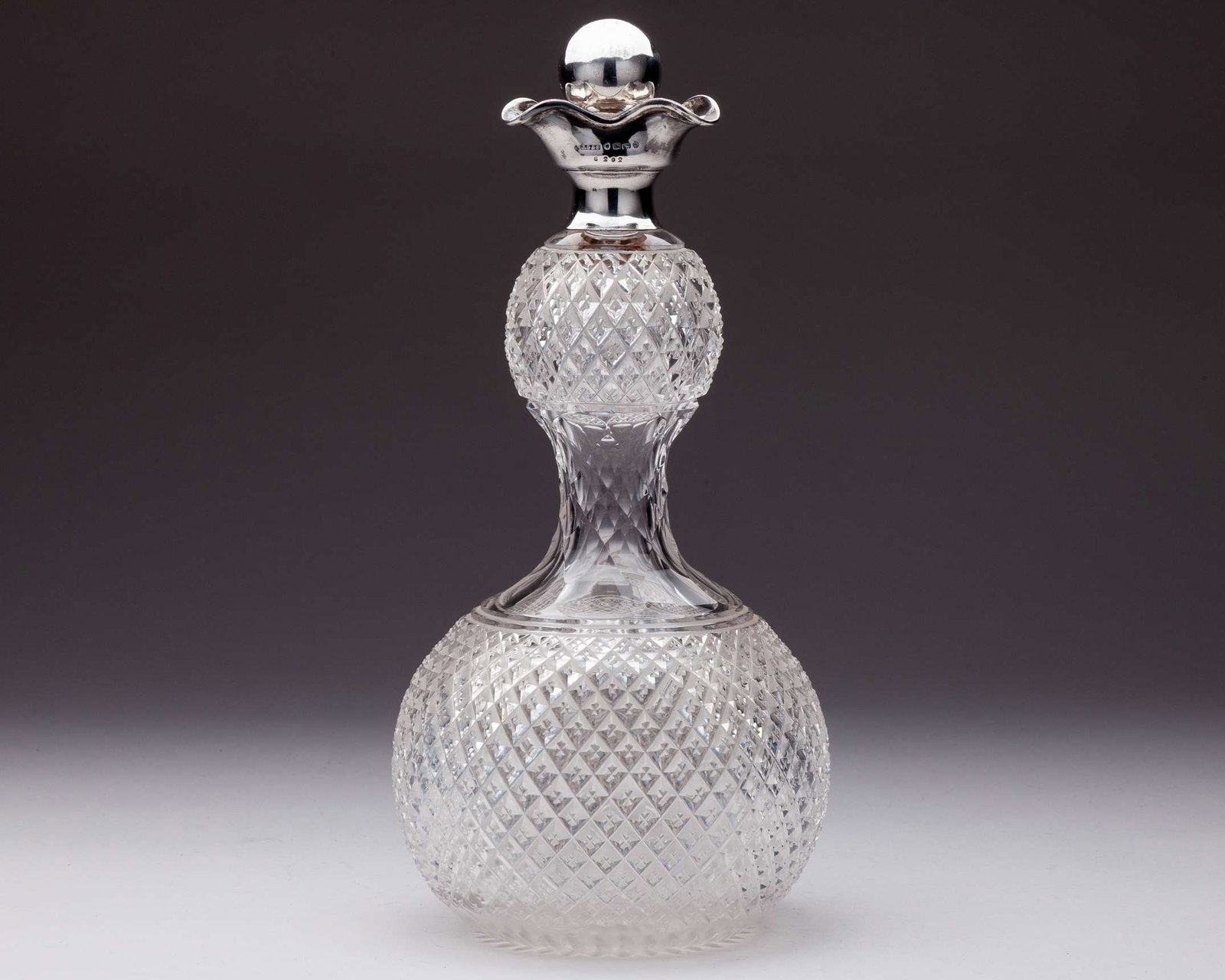 Blanche Hillyard silver-topped Exmouth Open 1st Prize Ladies single trophy, 1888 - 2