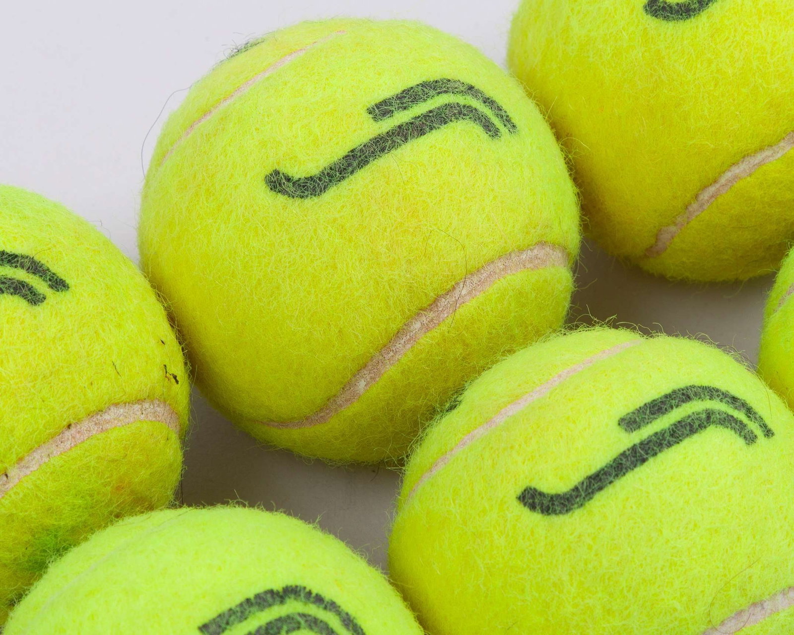 Six various Bjorn Borg autographed tennis balls - 4