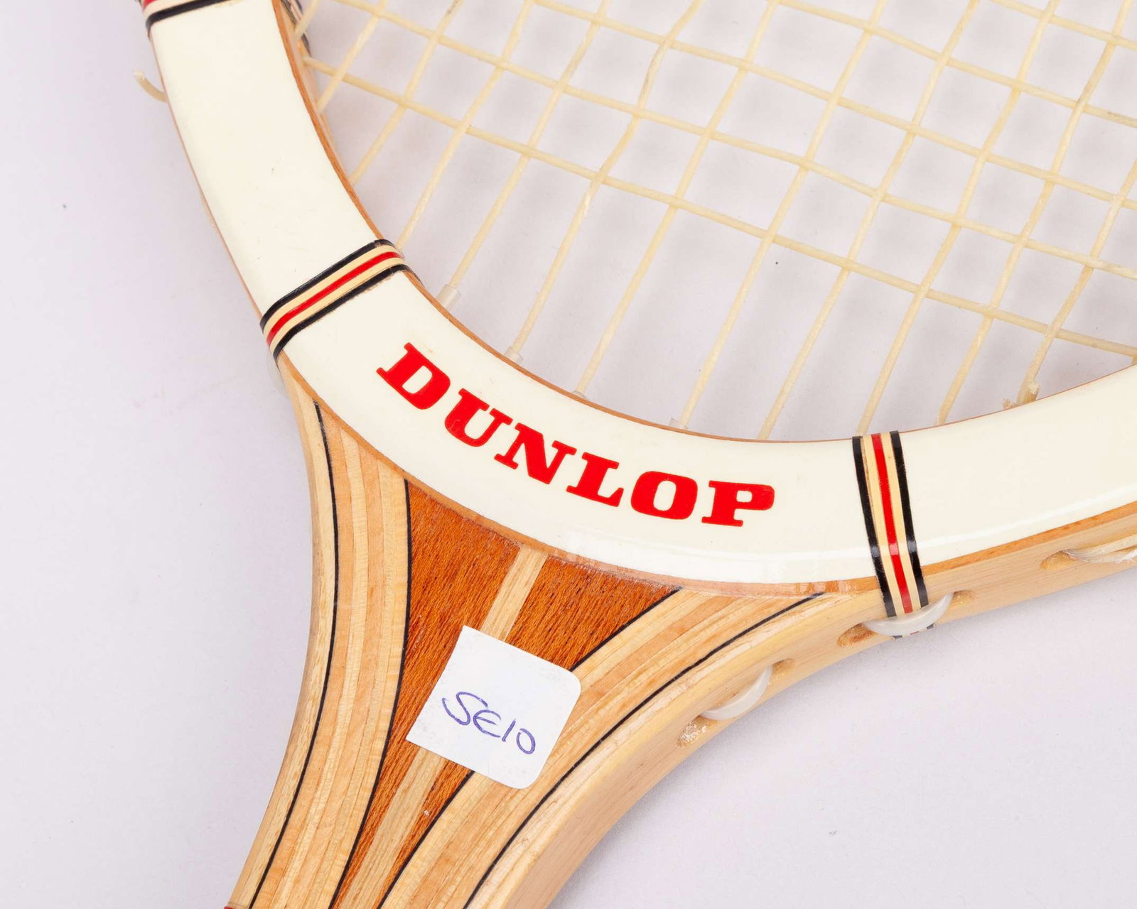 Billie Jean King autographed yellow Dunlop tennis racket cover - 4
