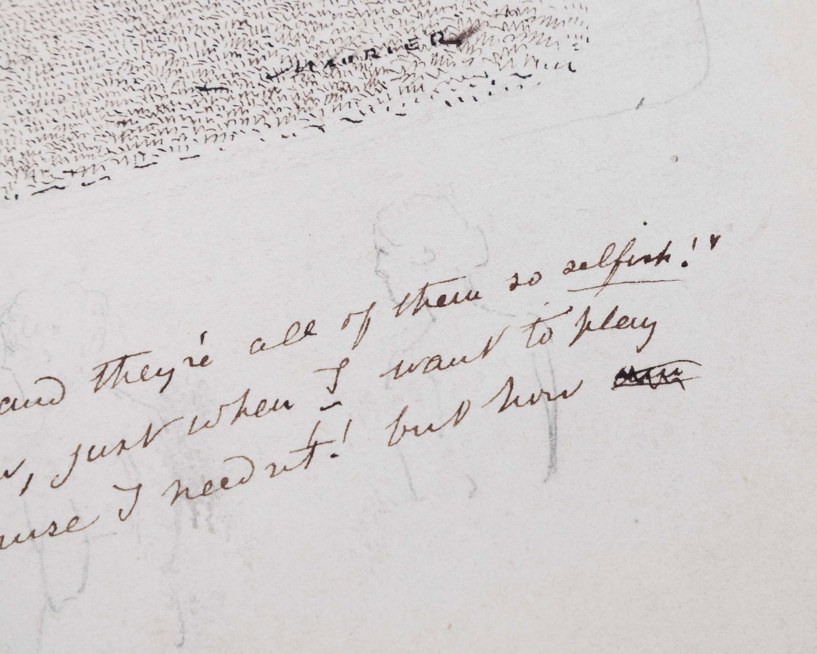 George Du Maurier 1834-1896 - Lawn Tennis A Conscious Martyr - 7