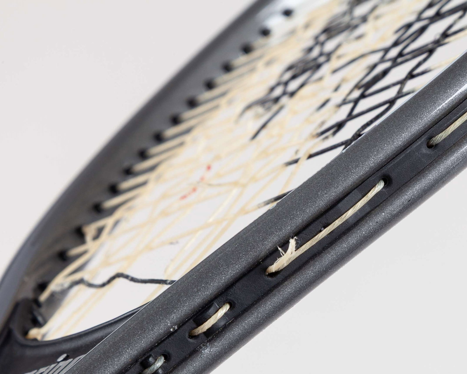 Pat Cash 1987 Wimbledon Champion - a match used Prince Series 90 racket  - 10