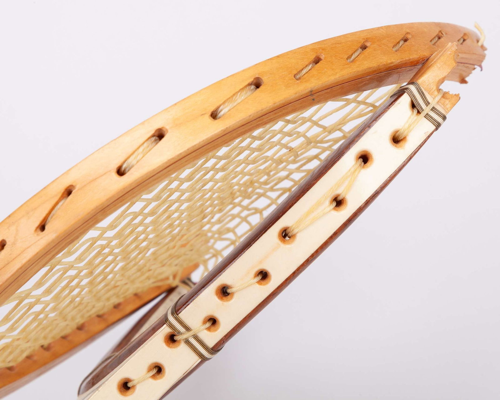 John McEnroe smashed Wilson Jack Kramer Pro Staff wooden tennis racket, Wimbledon c.1977-80 - 5