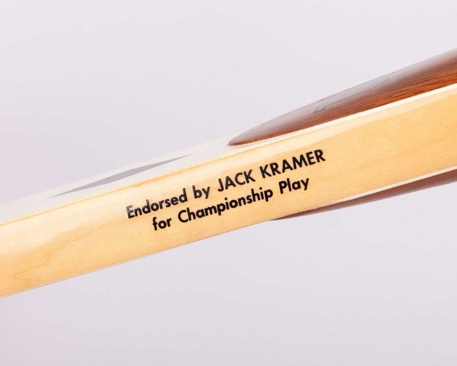 John McEnroe smashed Wilson Jack Kramer Pro Staff wooden tennis racket, Wimbledon c.1977-80 - 6