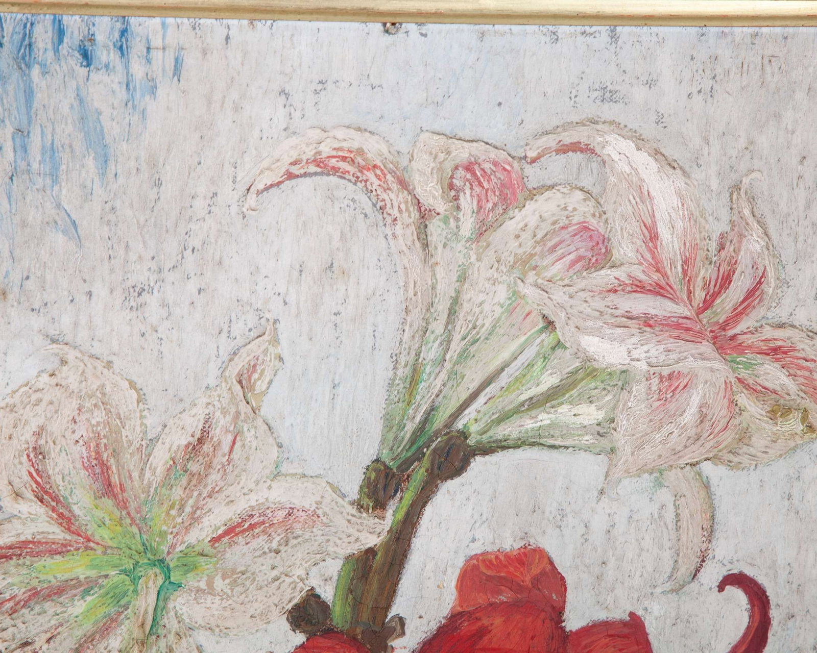 Helen Wills an original oil painting title Amaryllis - 2