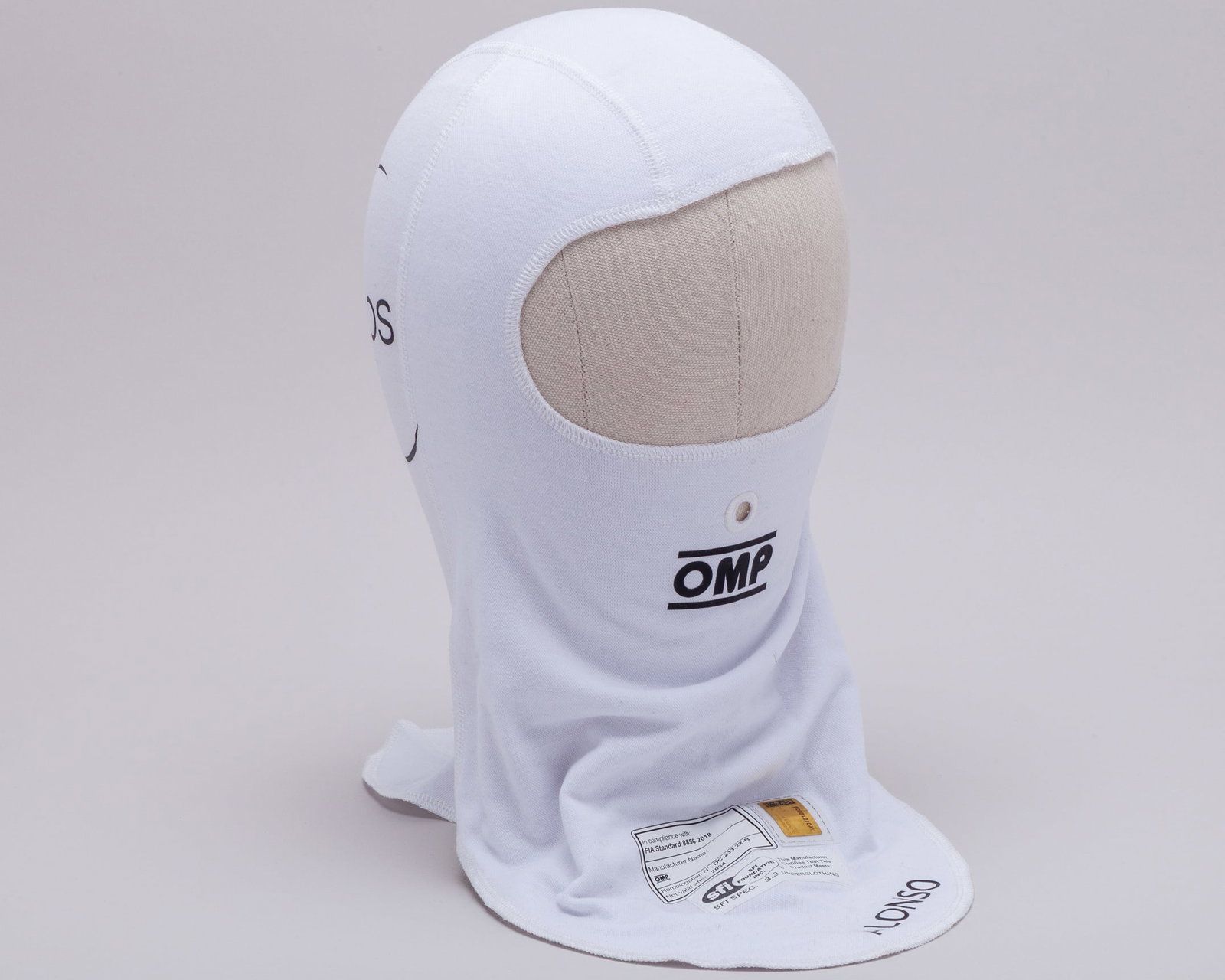 Fernando Alonso 2025 Aston Martin Aramco F1 Team Used Balaclava: Fernando Alonso 2025 Aston Martin Aramco F1 Team Used Balaclava.This balaclava has been worn by 2-time F1 World Champion, Fernando Alonso, during the 2025 Formula One World Championship.The FIA hologr