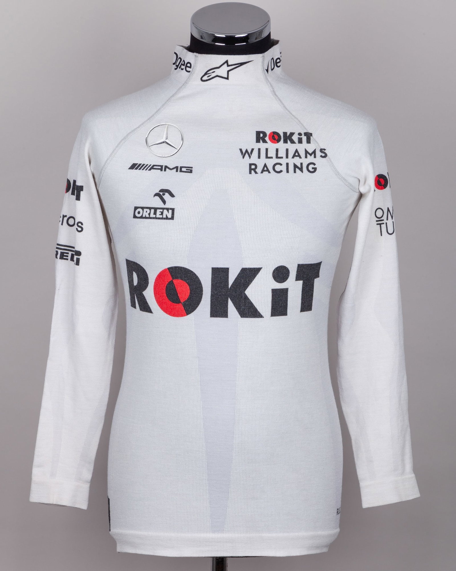 George Russell 2019 Williams Racing Rookie Season Used Nomex Top (1 of 7)
