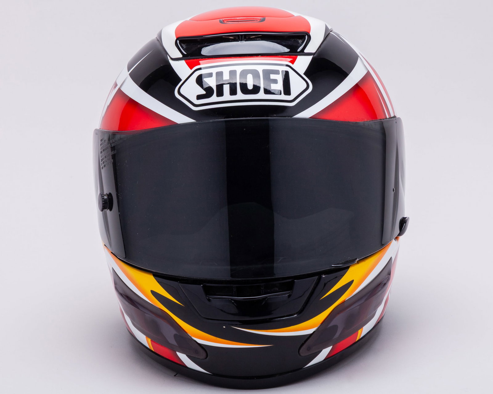 Alex Criville 1999 Full Size Replica Helmet: Alex Criville 1999 Full Size Replica Helmet.This is a full size replica helmet of Alex Criville, from his 1999 500cc World Championship winning season, driving for the Repsol Honda Team.The helmet has