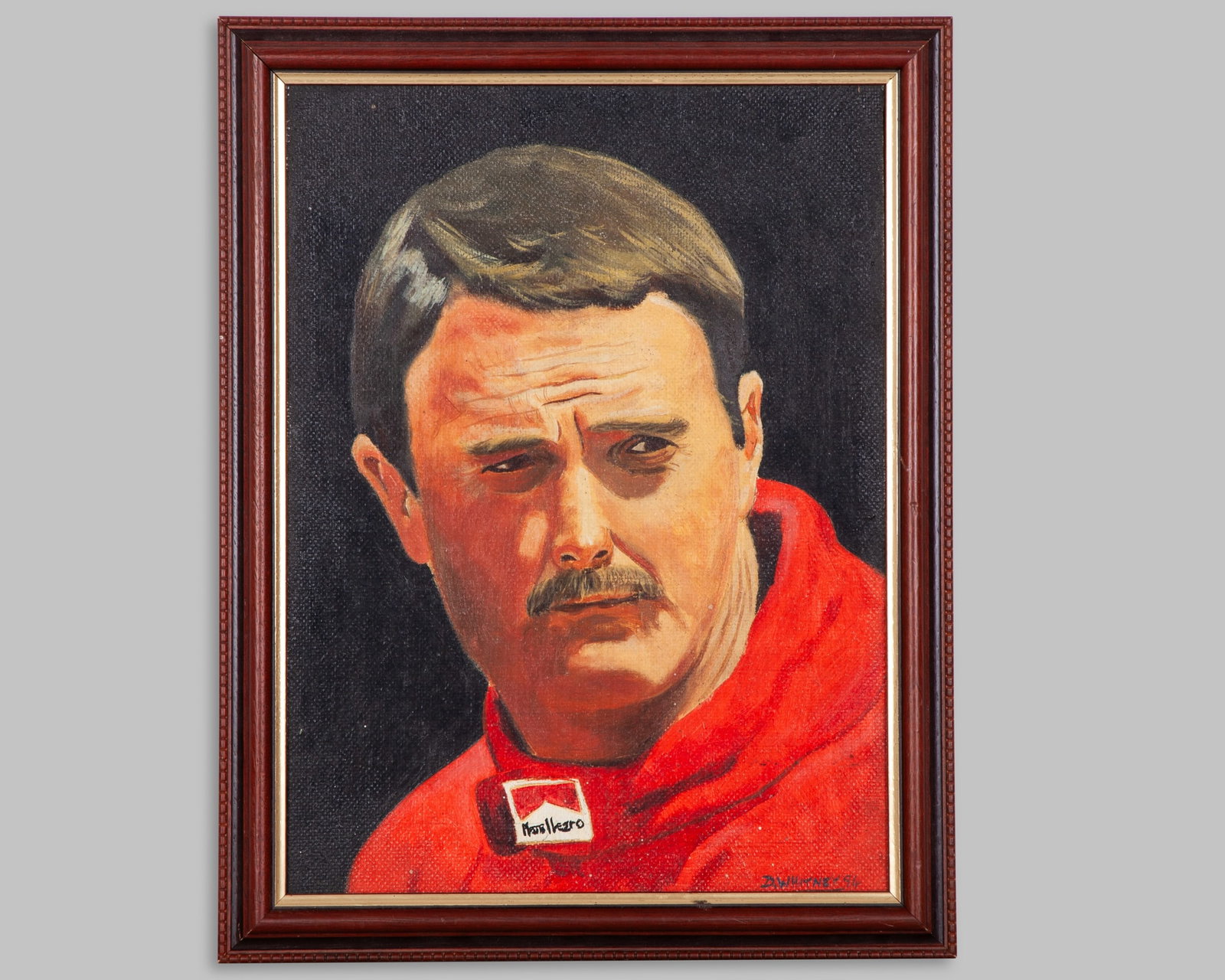 Nigel Mansell Framed Artwork - by D.Whitney (1 of 2)